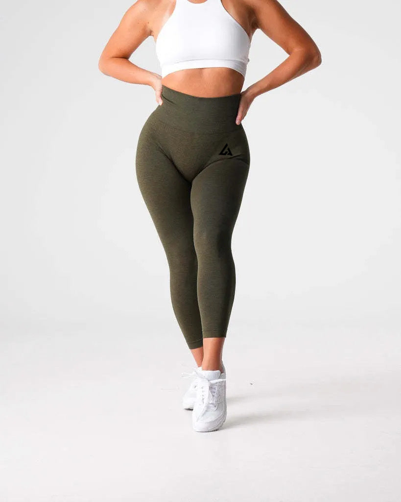 Flowing seamless leggings