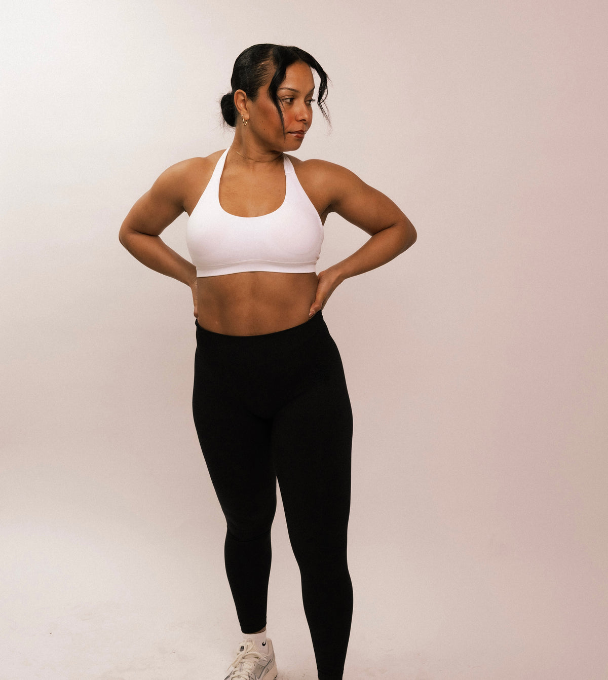 Flex Sculpt Halter Neck Sport Bra