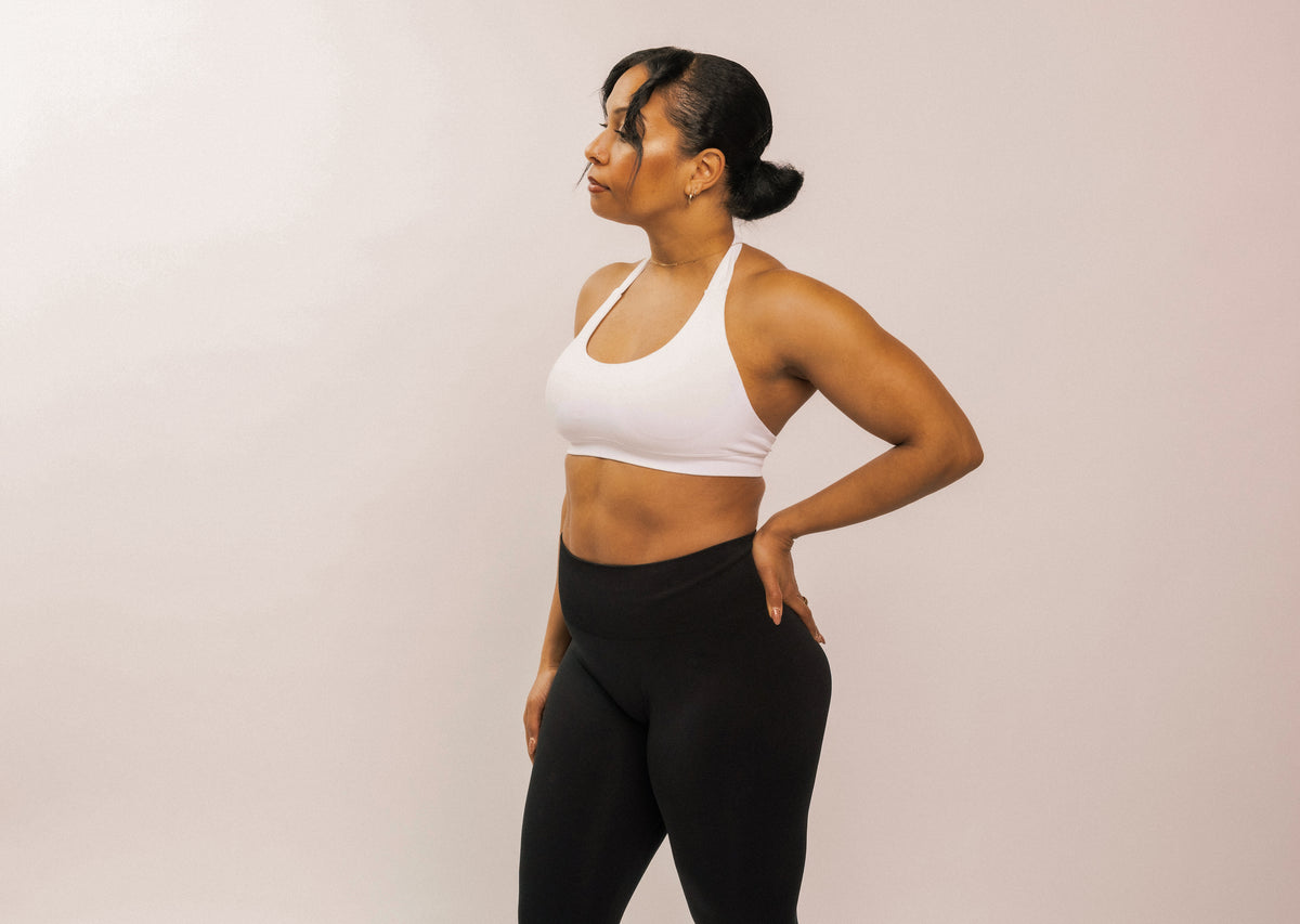 Flex Sculpt Halter Neck Sport Bra